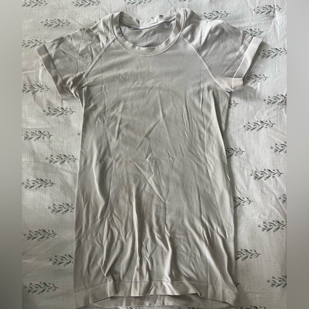 Lululemon white Short Sleeve Swiftly